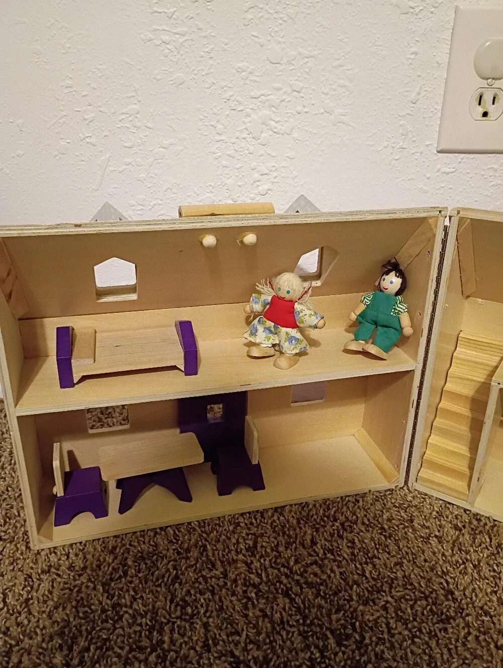 Melissa and Doug wooden house